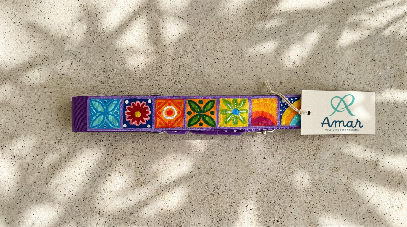 AMAR — Mockup de marca en empaques y etiquetas de accesorios