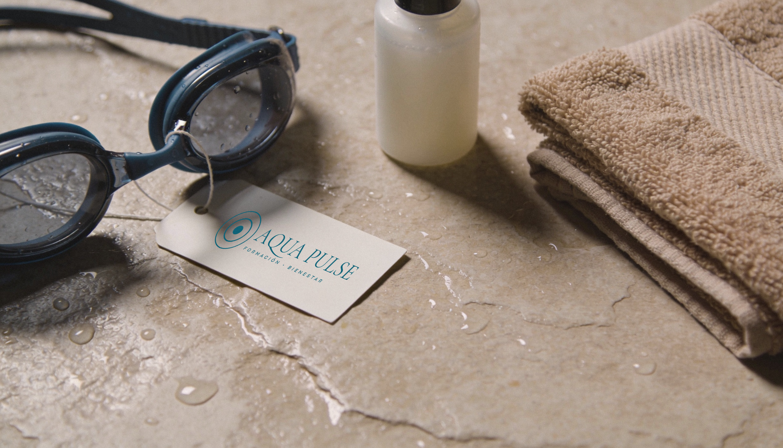 Aqua Pulse — Paleta de colores, tipografía y elementos de diseño